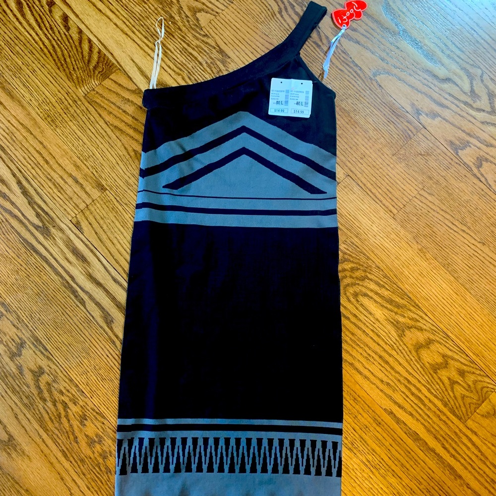 POOF Juniors Black + Gray Pattern